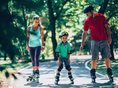 El patinaje : ¿juego de niños?