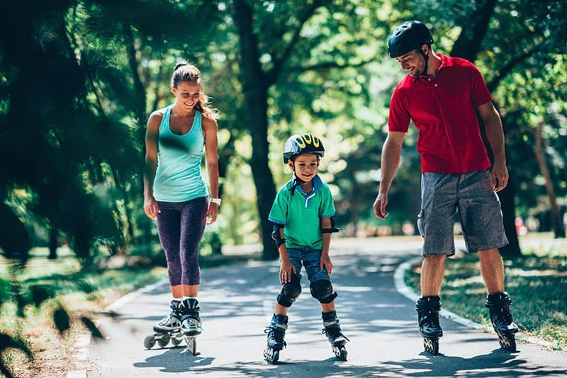 El patinaje : ¿juego de niños?