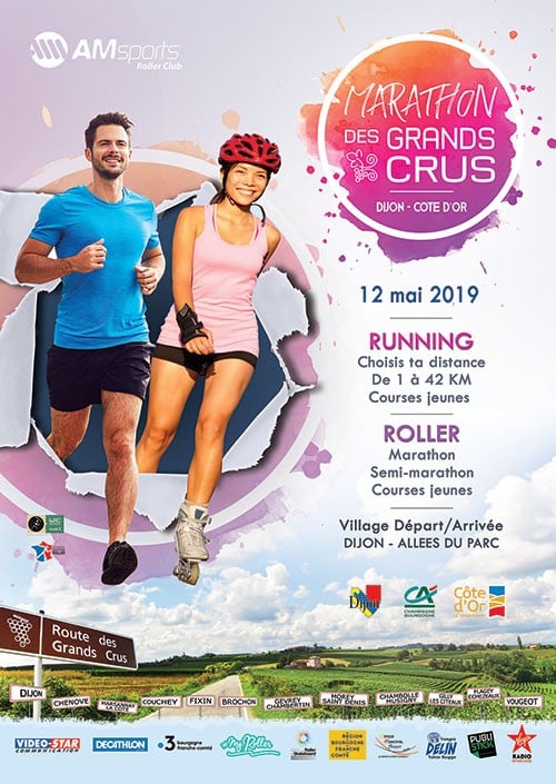 Roller Maratón de Dijon 2020 (Francia)