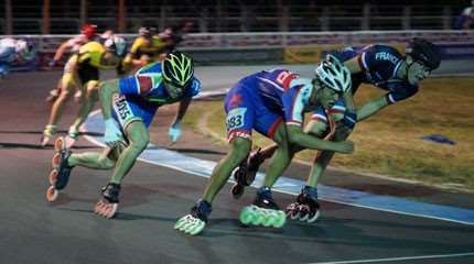 Mundial de patinaje de velocidad 2015 : resultados des las pruebas de fundo del primer dia sobre ruta