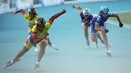 El clasifico de las naciones al fin del campeonato del mundo de patinaje de velocidad de 2016