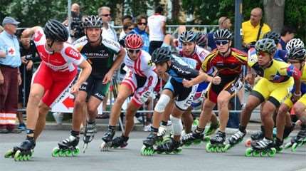 Mundial de patinaje 2013: primer día en el circuito de ruta de Ostende (Bélgica)