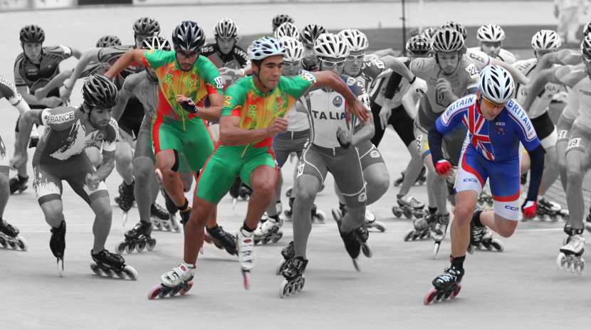 Presentación del equipo nacional de Portugal para el Mundial de patinaje 2013