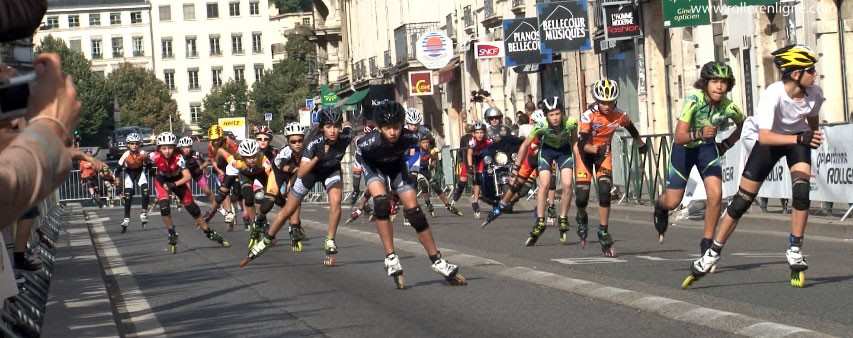 Carrera de los jovenes y de la hora en el Lugdunum Contest 2013