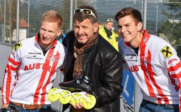 Austria presentara 2 patinadores al mundial de patinaje de velocidad de Rosario (Argentina)