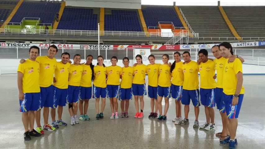 Delegación colombiana en el campeonato mundial de Patinaje Artístico 2013