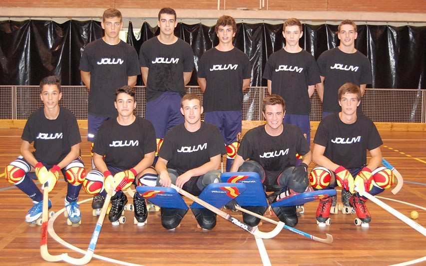 Seleccion Española de hockey sobre patines sub 17 en 2013
