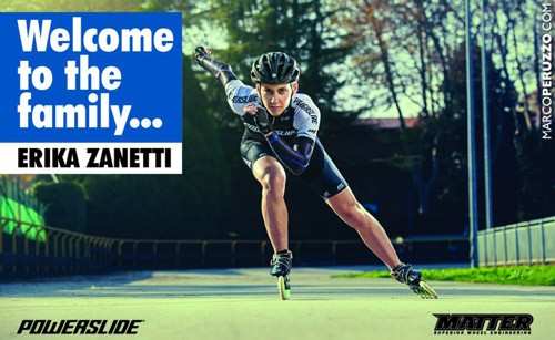 Erika Zanetti se une a  Powerslide/Matter por 2013