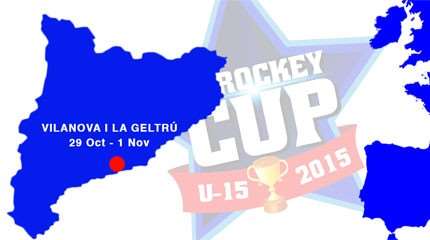 16 equipos en el bombo de la Eurockey Cup U15 2015 de Vilanova
