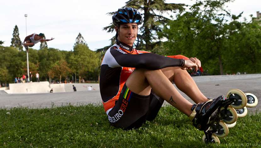 Entrevista con Ioseba Fernández, patinador de velocidad Español