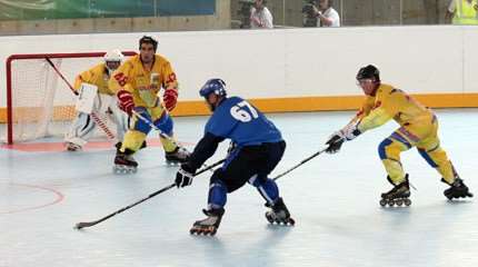 Juegos mundiales 2013 : Colombia sorprende a suiza en roller hockey