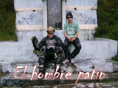 Orlando Gaviria, El hombre patin de medellin (Colombia)