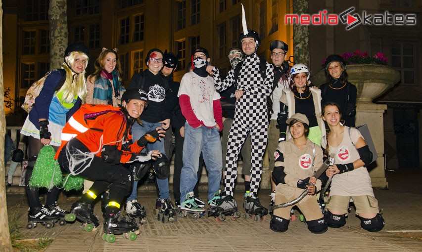 Galería de fotos: senderismo patinaje Montpellier especial de Halloween