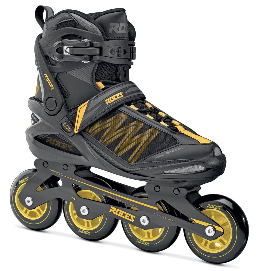 Roces Argon negro / amarillo 2018 (es)