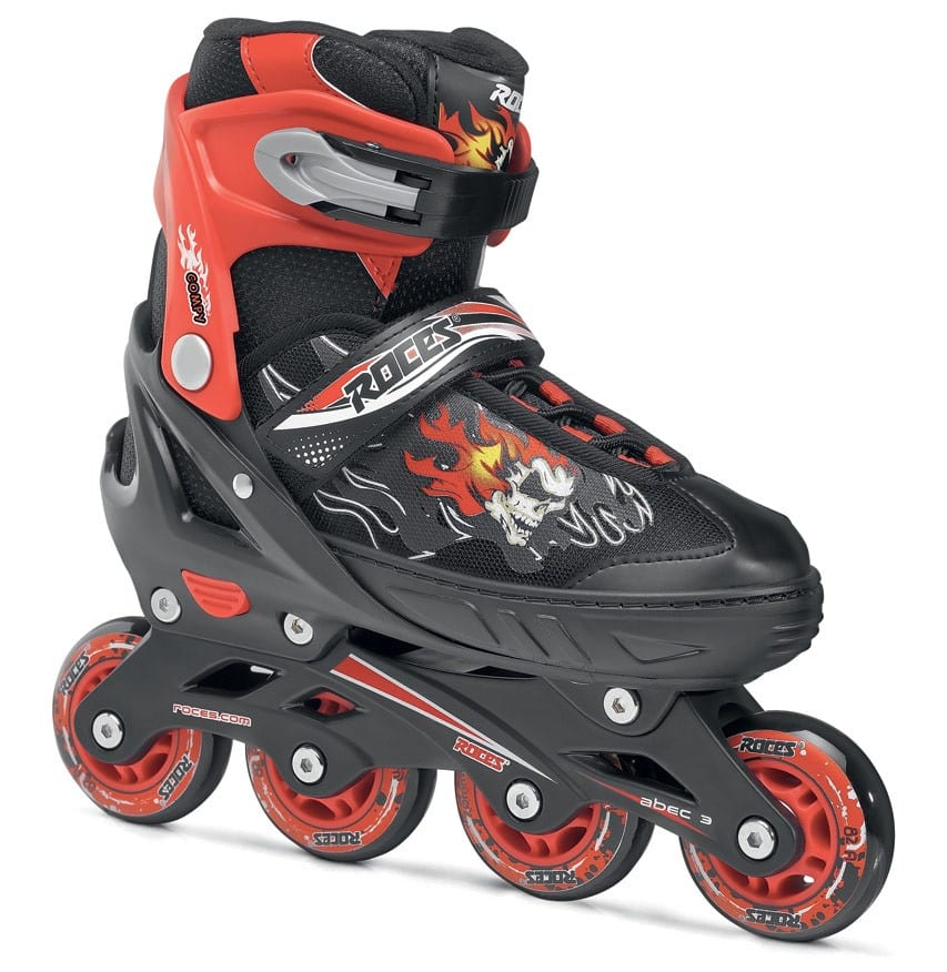 Roces Compy 6.0 Boy negro/rojo 2020 (es)