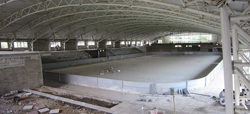 Una nuevo complejo para patinar en Iran