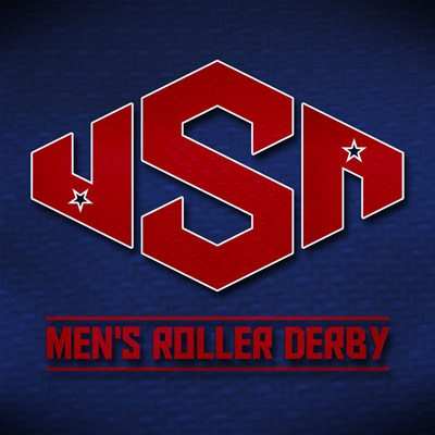 Formación roller derby de los hombres de Estados Unidos